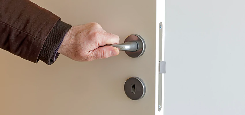 Restroom Locks Privacy Bolt Installation in Palermo, California